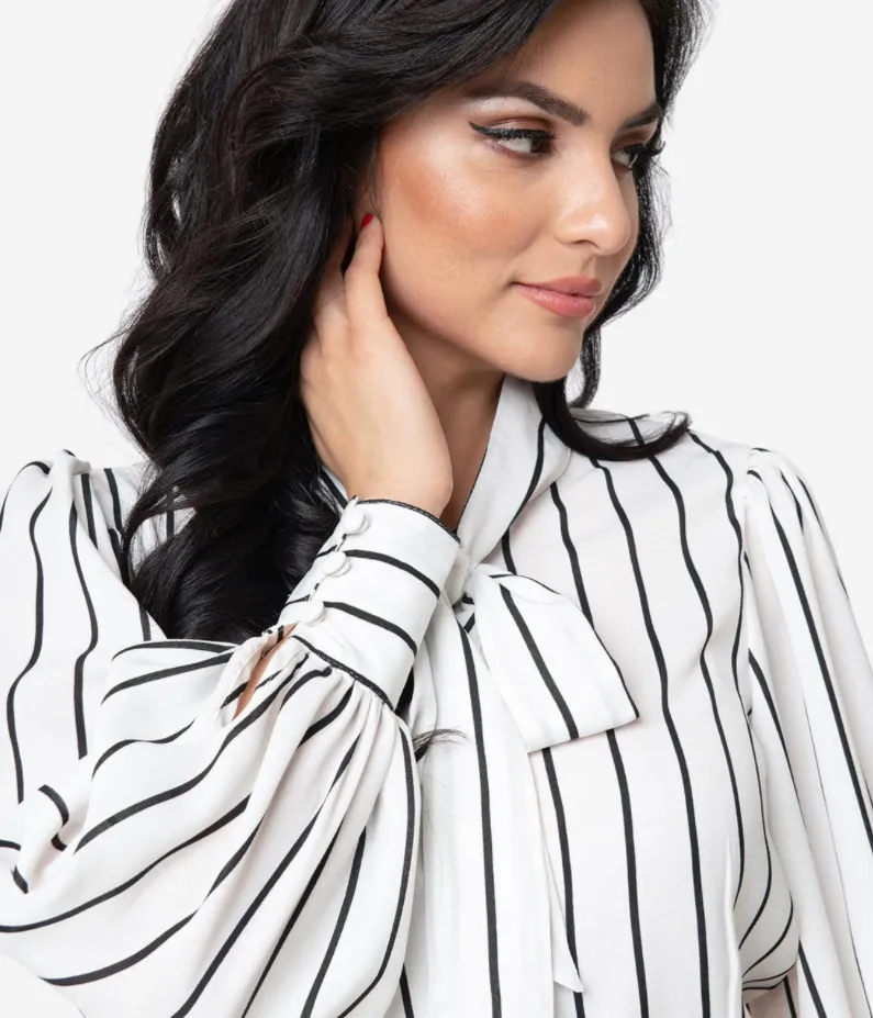 Gwen Tie Neck Blouse
