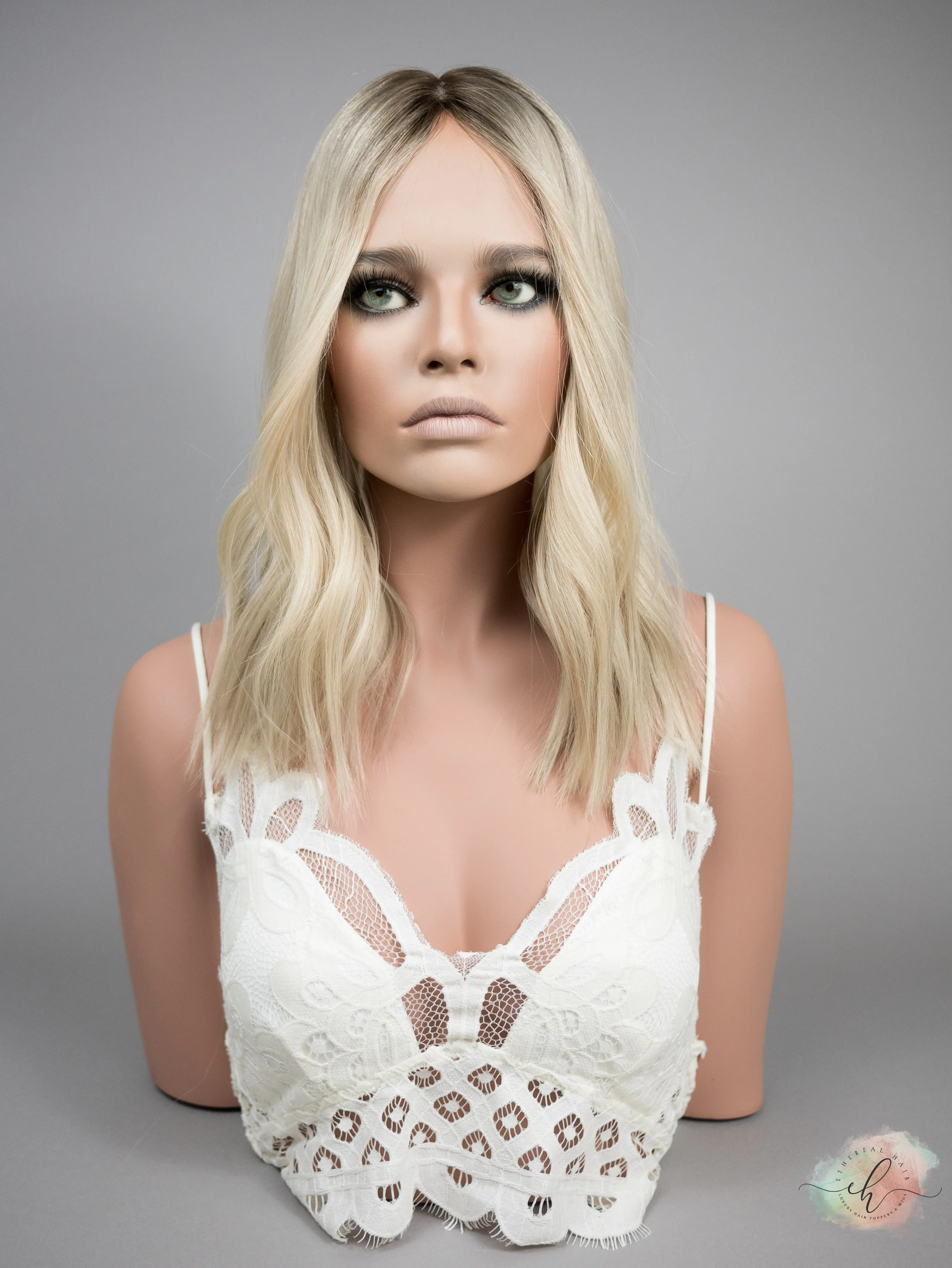 “GWEN" Premium Topper: Silk Top, 8x8, 16"