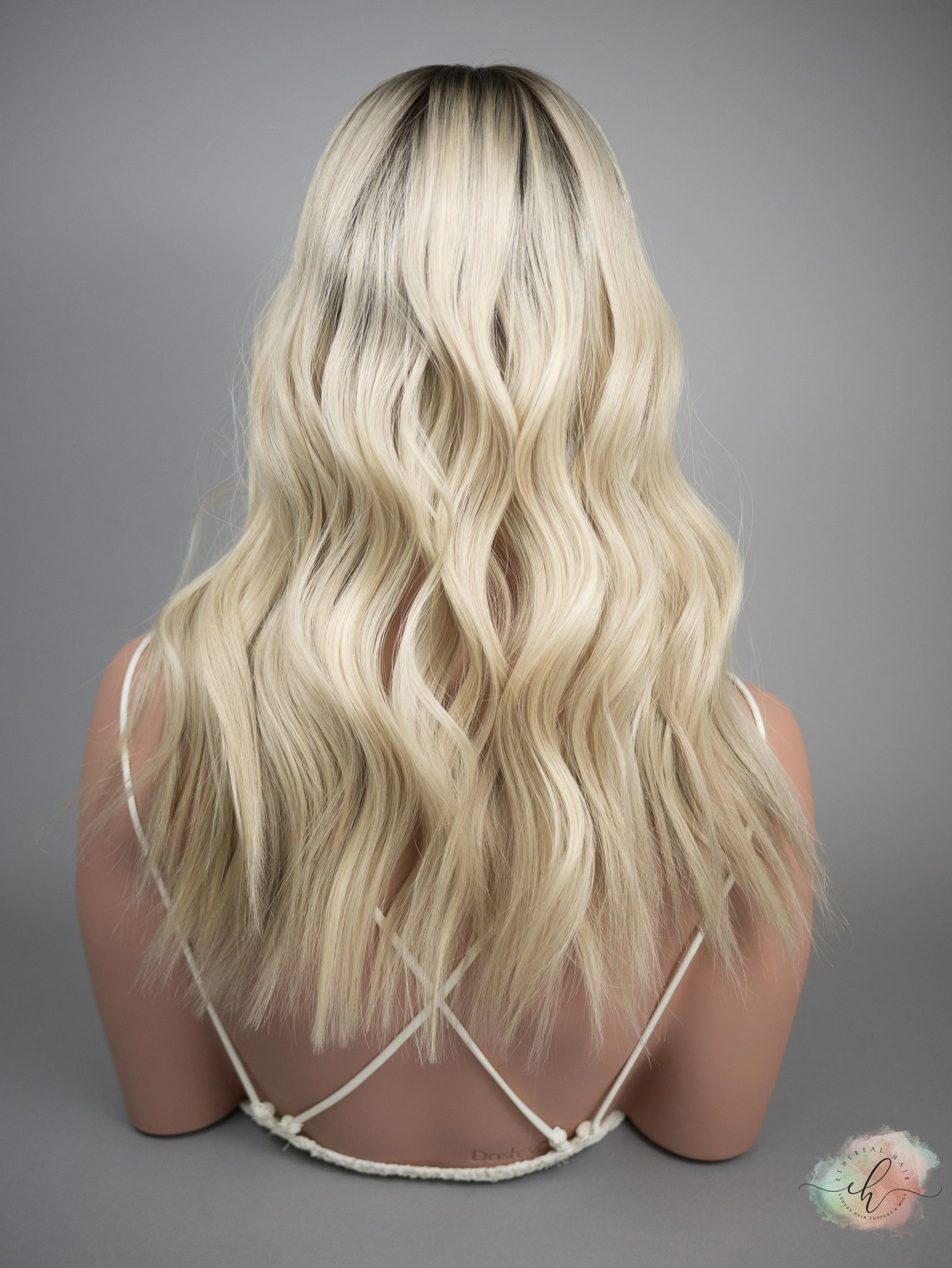 “GWEN" Premium Topper: Silk Top, 8x8, 19"
