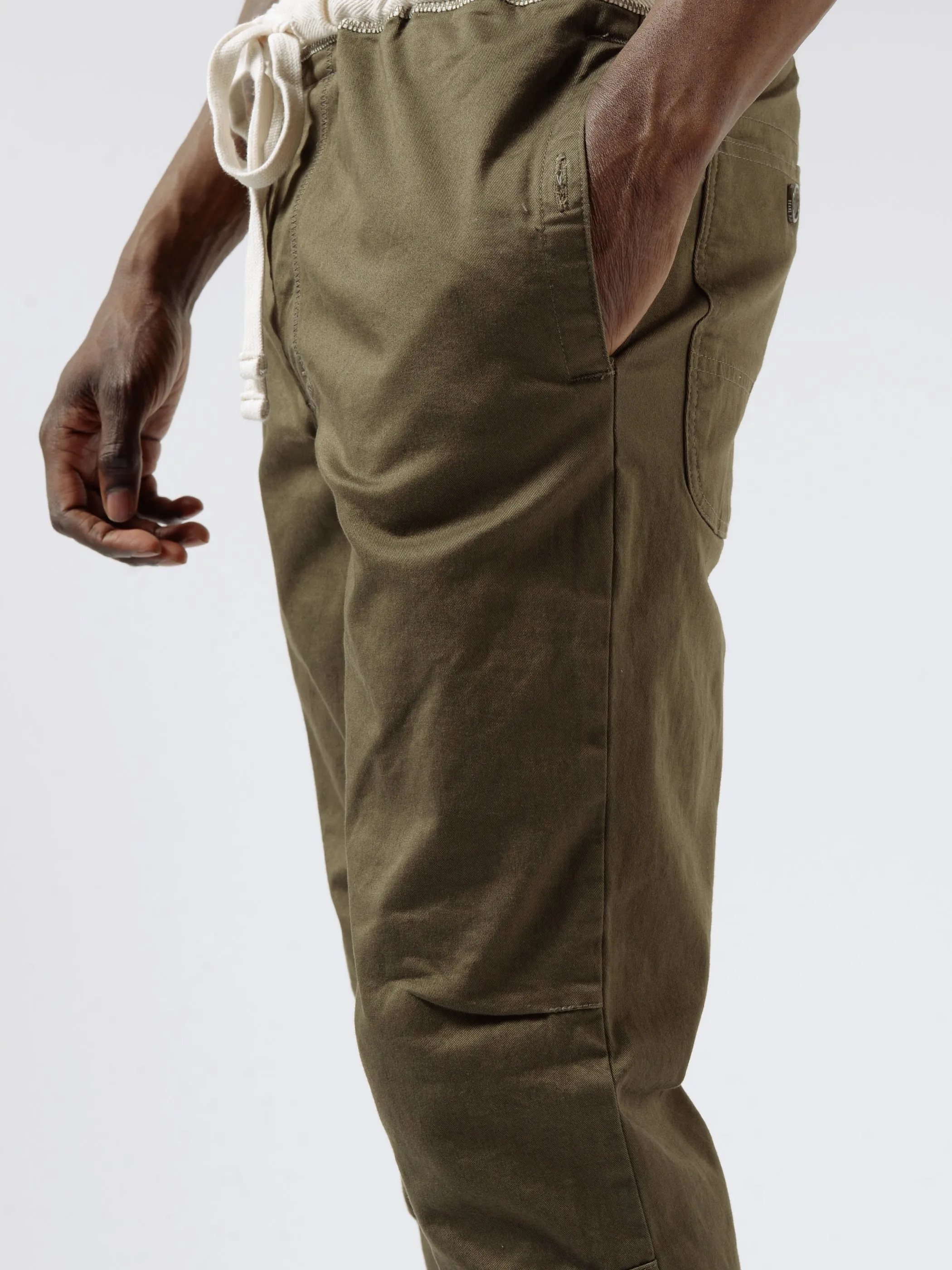 Gym Pants Slim Twill