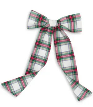 Hamilton Plaid Foulard Bow