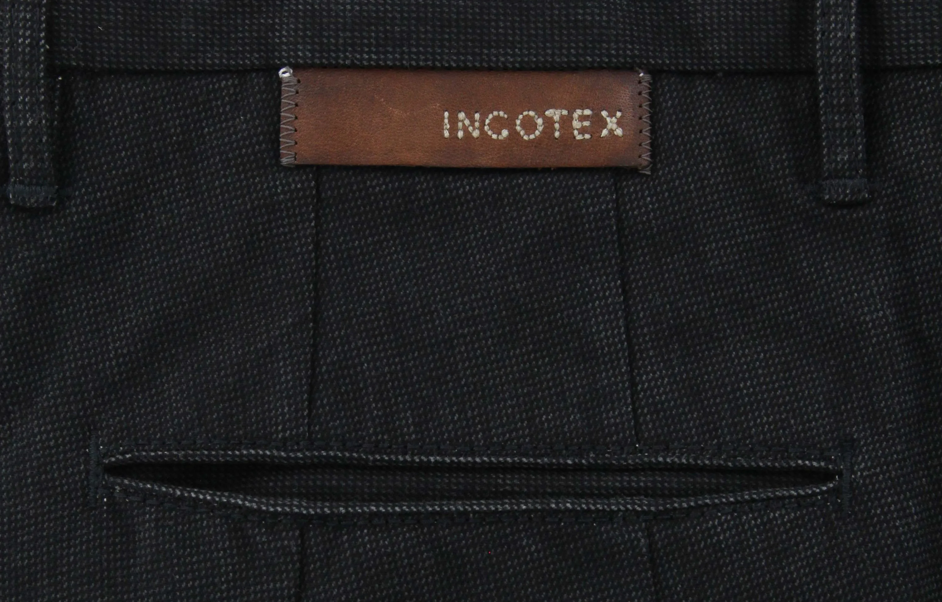 Incotex Charcoal Gray Pants