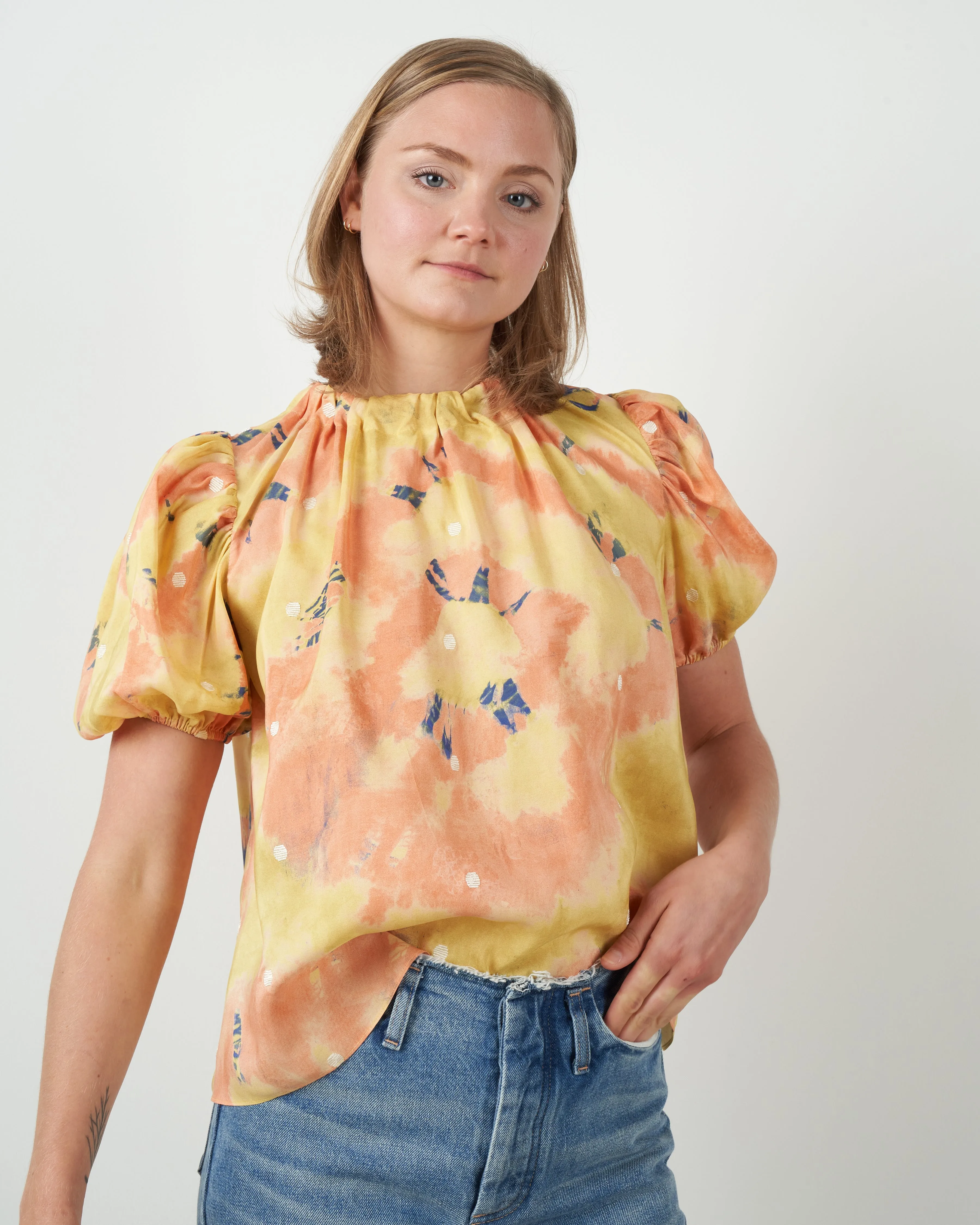 isolda top - citrine