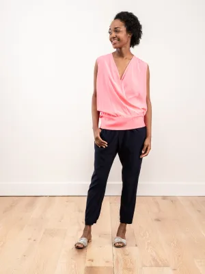 jasmin top - neon rose