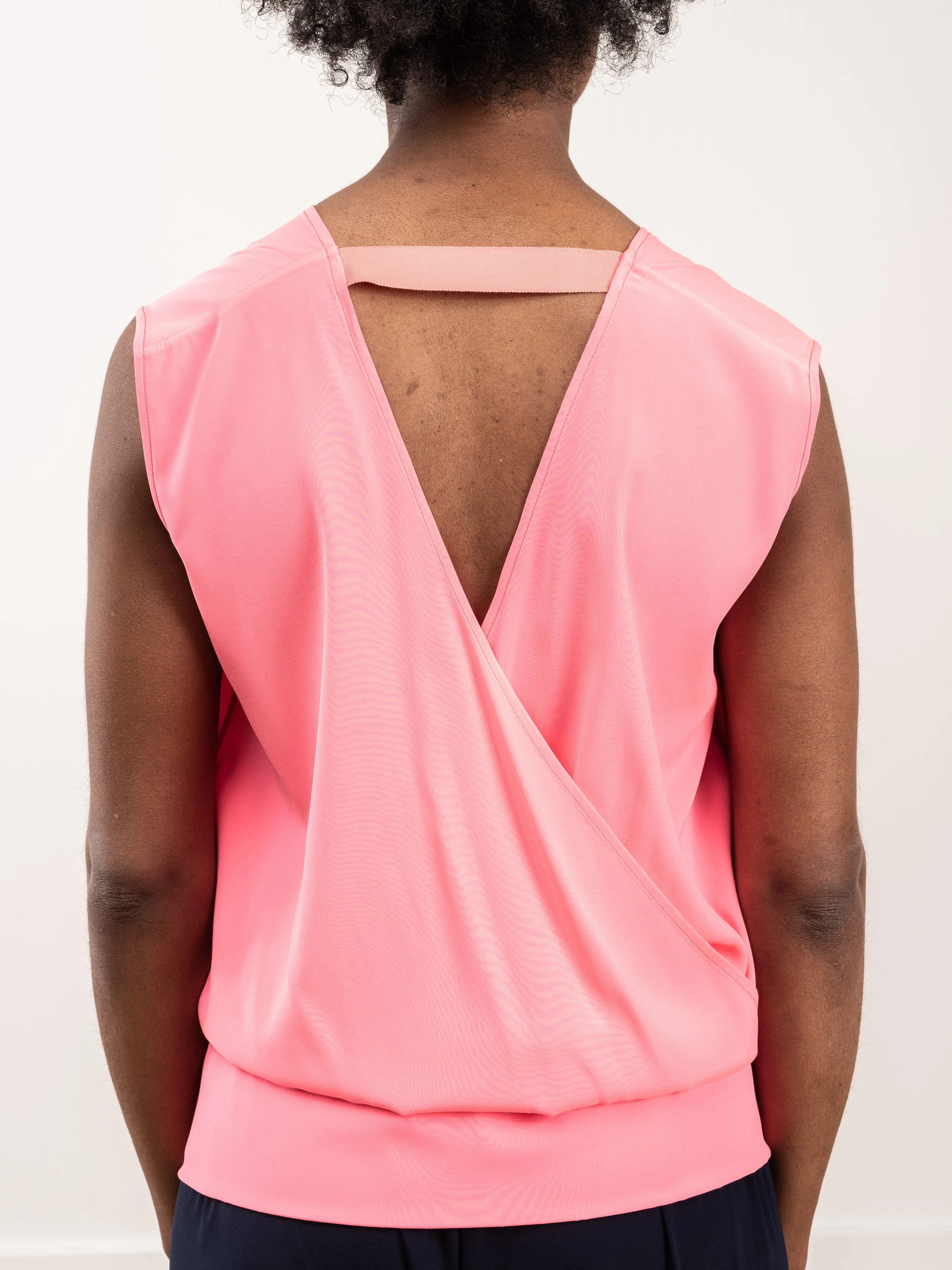 jasmin top - neon rose