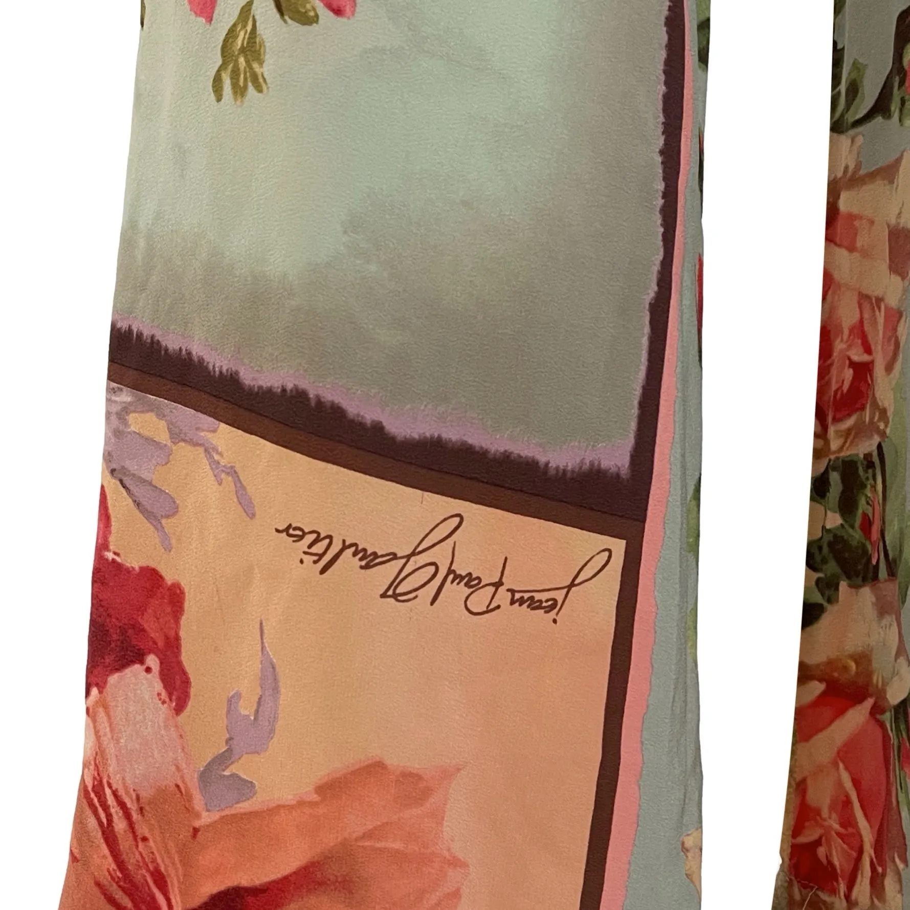 Jean Paul Gaultier Floral Silk Set