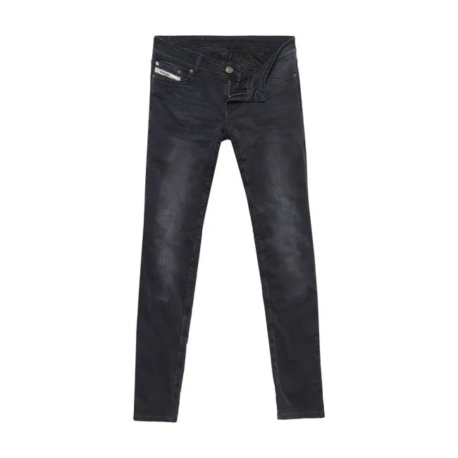 JOHN DOE BETTY HIGH WAIST XTM JEANS DARK BLACK. Damemodell (Høy midje)