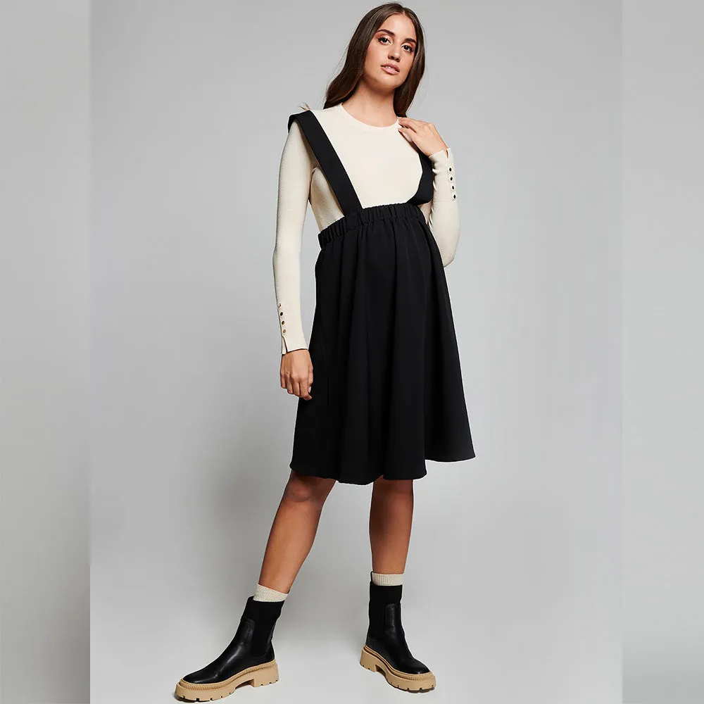 Kaiden Salopet Skirt - Black