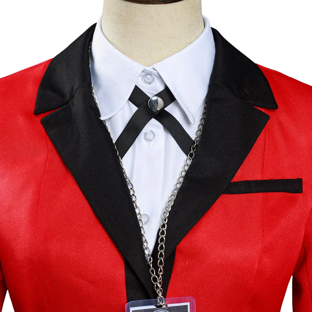 Kakegurui: Compulsive Gambler Halloween Carnival Suit Jabami Yumeko/Meari Saotome Cosplay Costume Uniform Skirt Outfits