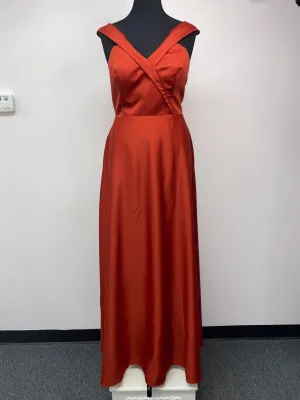 Kanali K Size 16 1829 Rust Bridesmaid Dress
