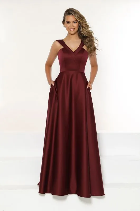 Kanali K Size 16 1829 Rust Bridesmaid Dress