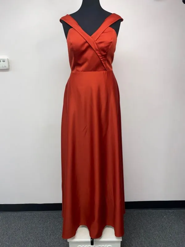 Kanali K Size 16 1829 Rust Bridesmaid Dress