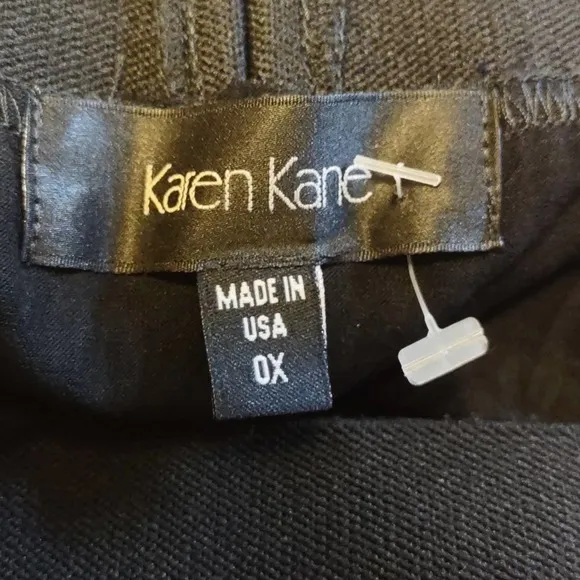 Karen Kane Black Sequin Skirt OX