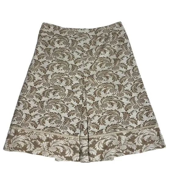 Karen Millen England Jacquard Aline Skirt size 8