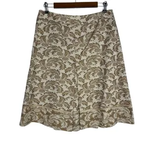 Karen Millen England Jacquard Aline Skirt size 8
