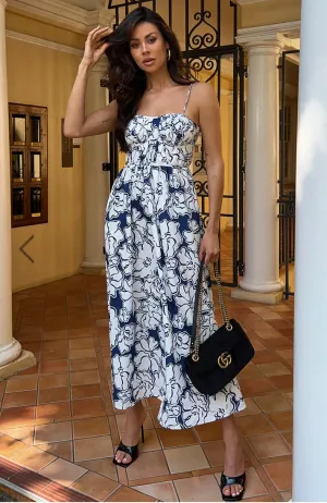 Keelan A Line Midi Dress