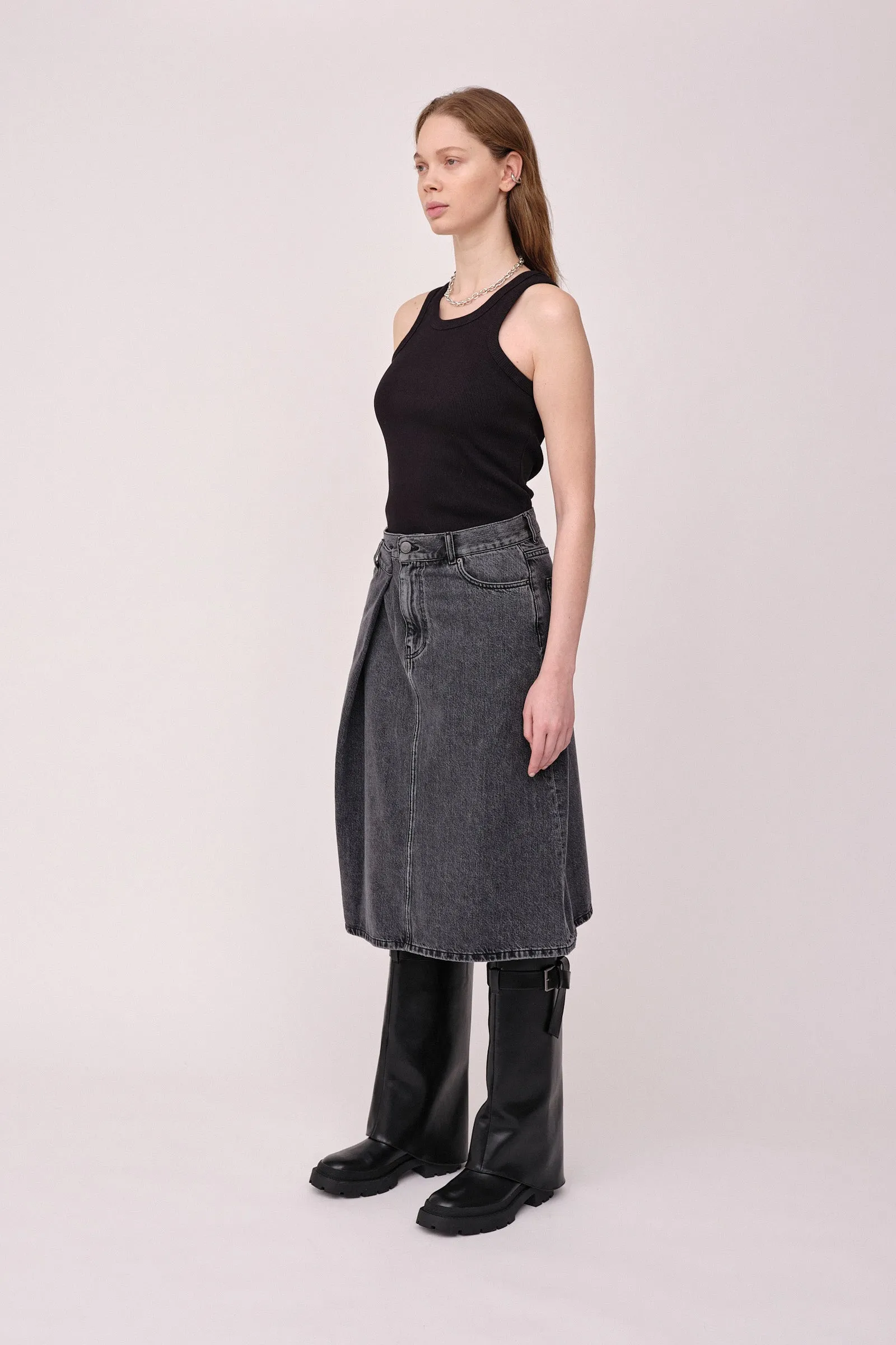 Kelly Skirt - Dark Grey