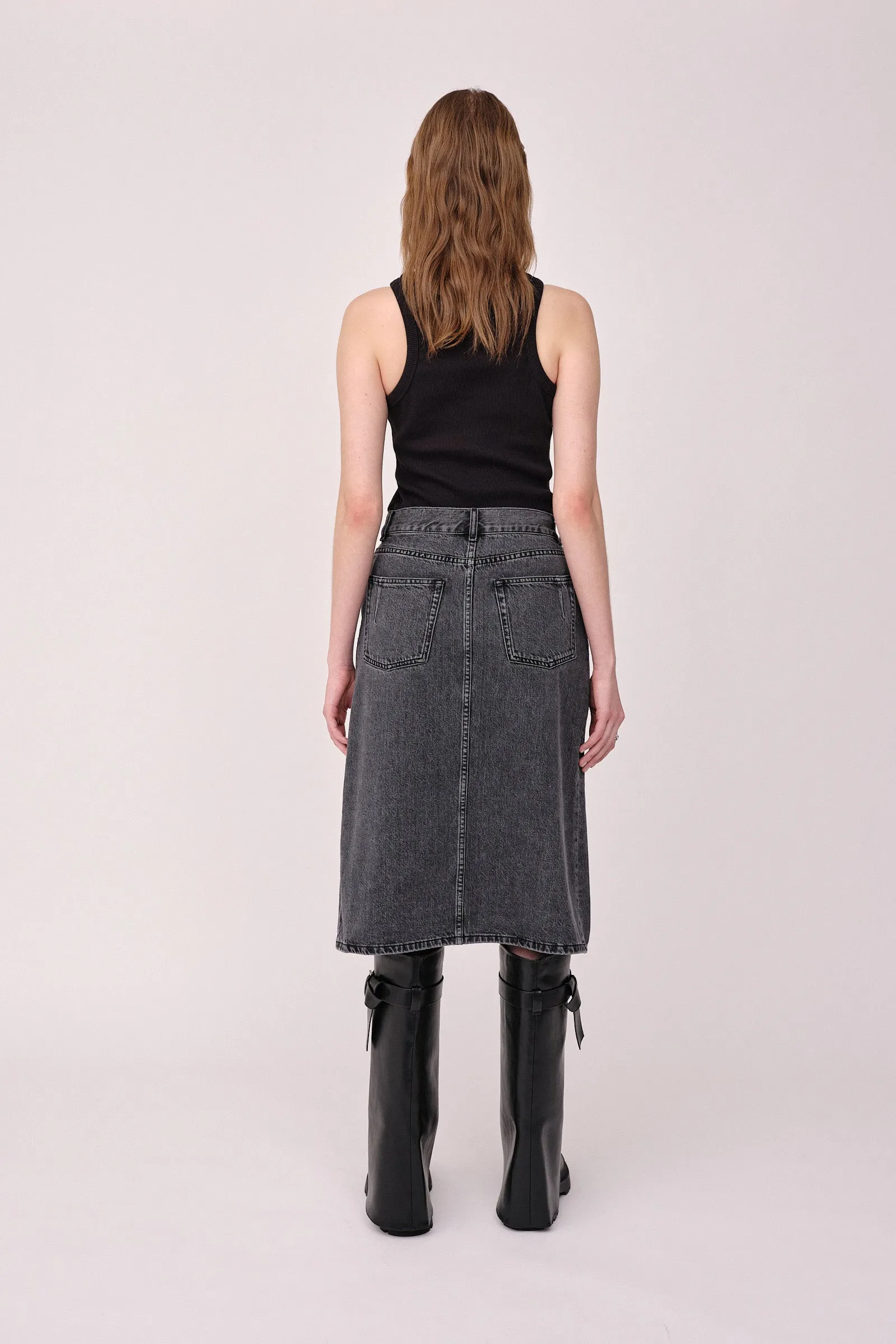Kelly Skirt - Dark Grey