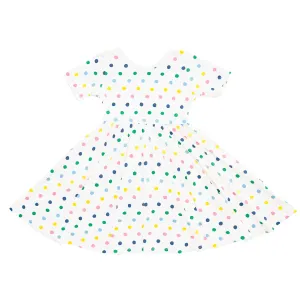 Kyte Twirl Dress- Spring Polka Dot