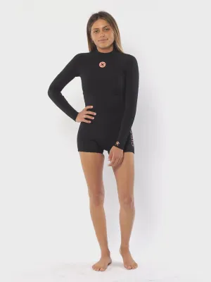 Ladies Summer Seas 2/2 Long Sleeve One Piece