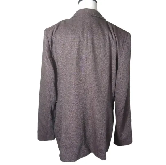 Lafayette 148 EUC Wool and Silk blend Blazer Jacket Top