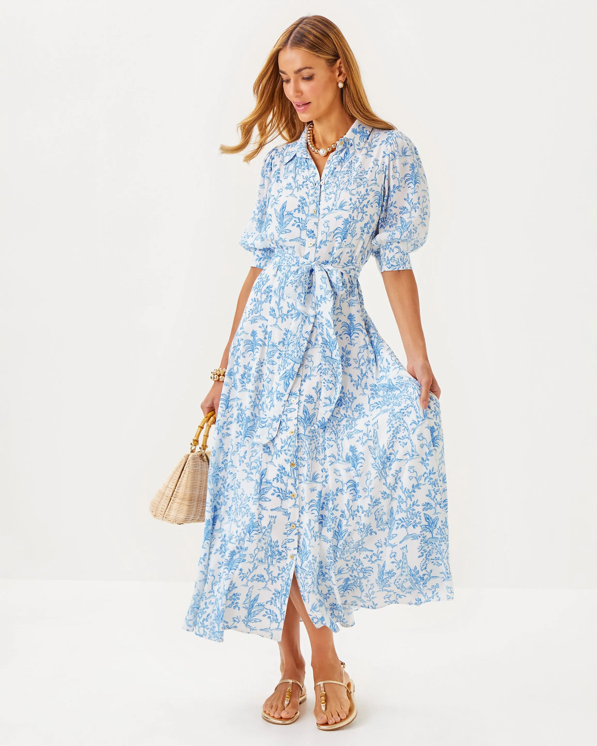 Larkyn Midi Shirtdress