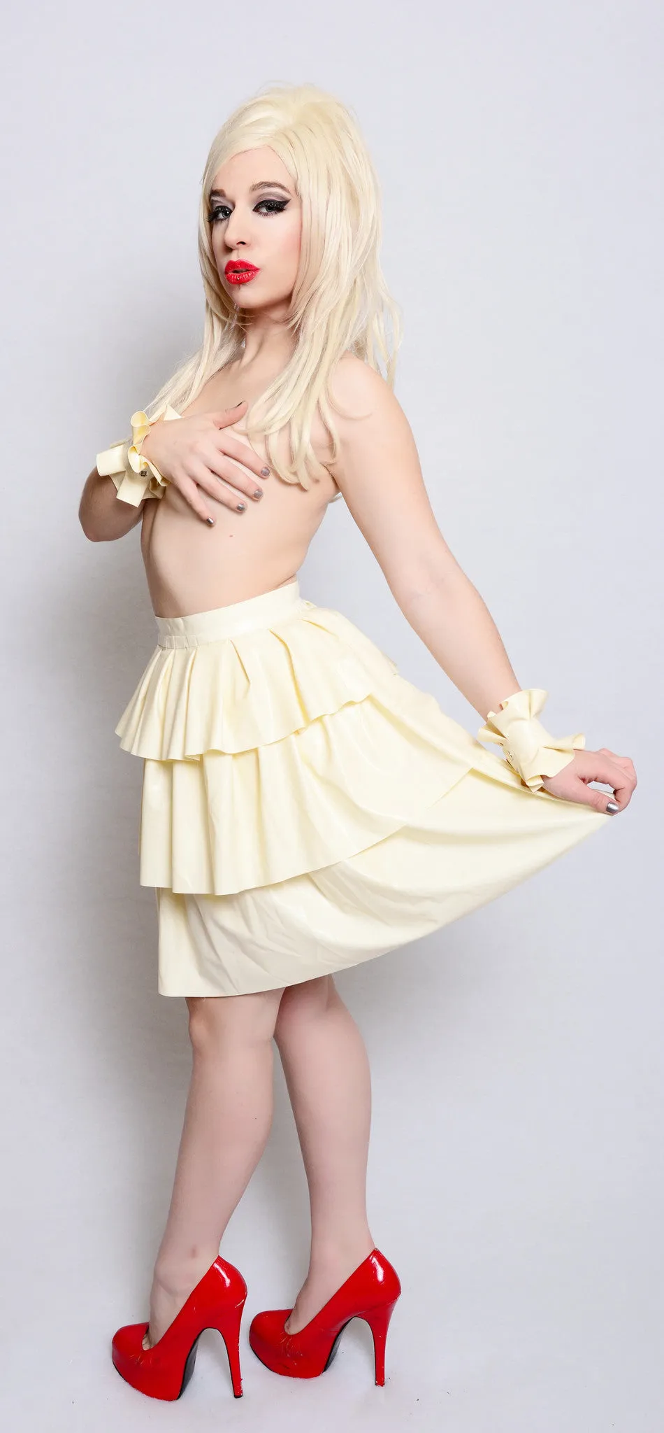 Latex Charlotte Skirt