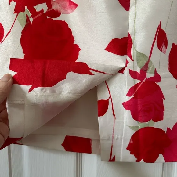 Le Suit Skirt, floral print, size 8