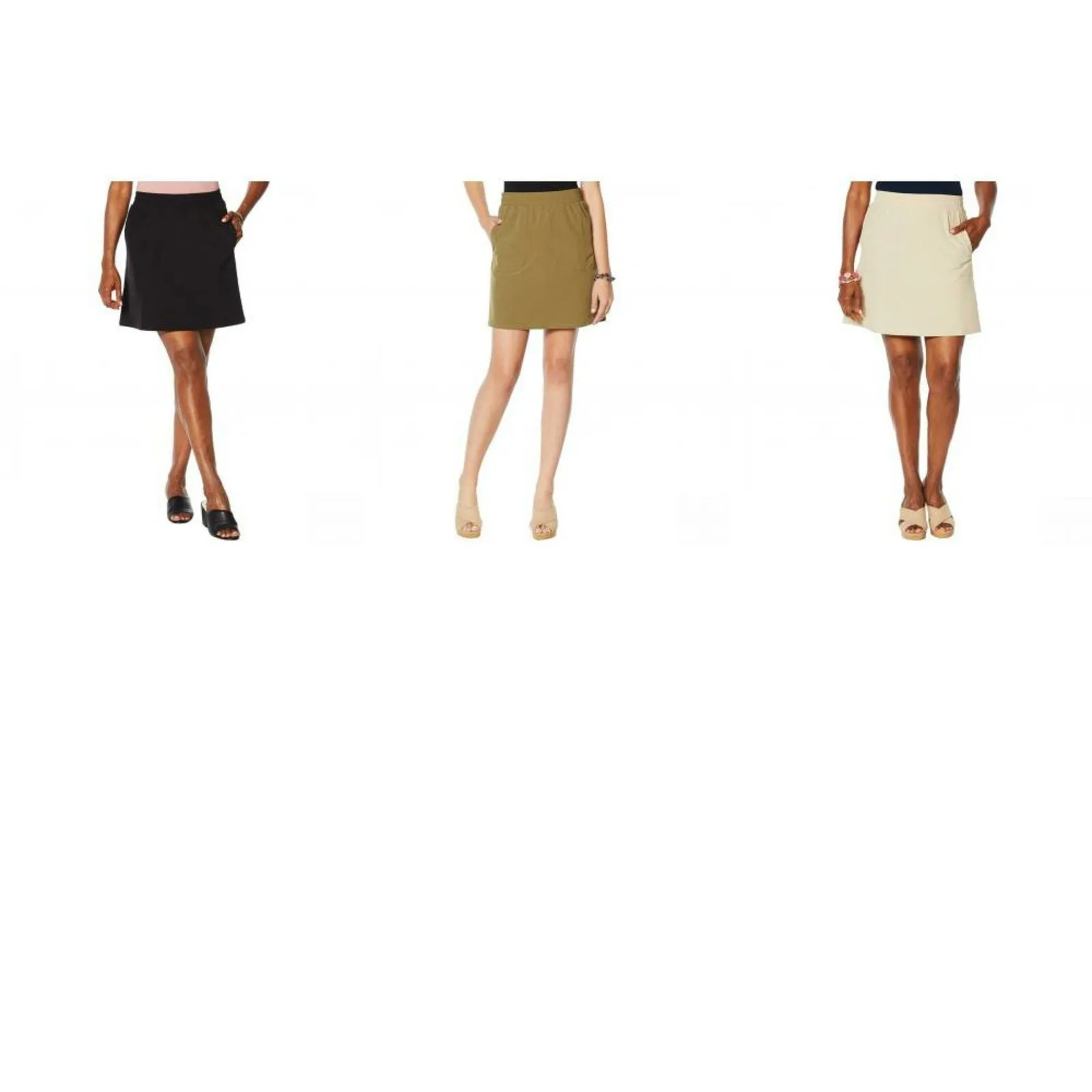 Lemon Way Women's Plus Size On the Move Stretch Tech Skort