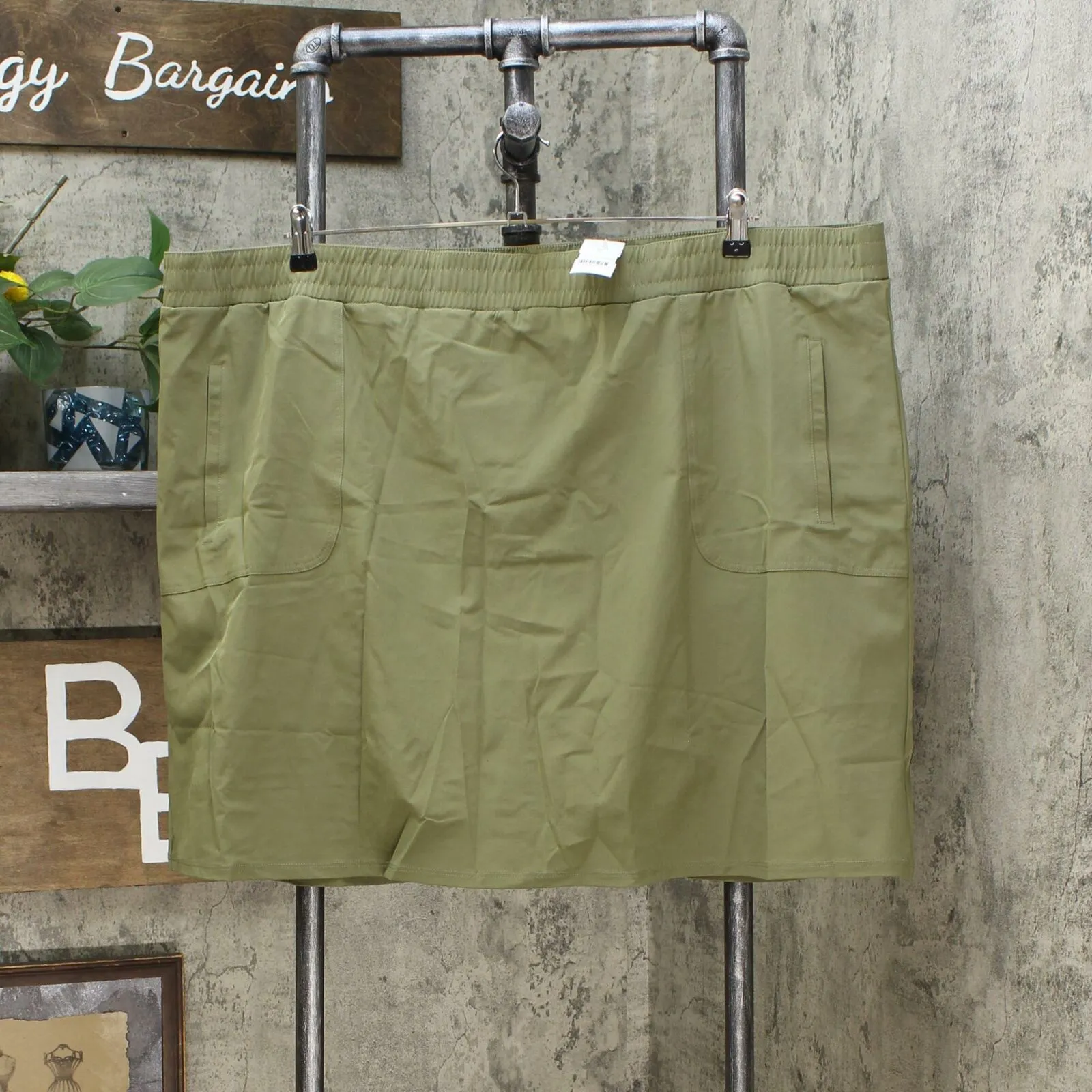 Lemon Way Women's Plus Size On the Move Stretch Tech Skort