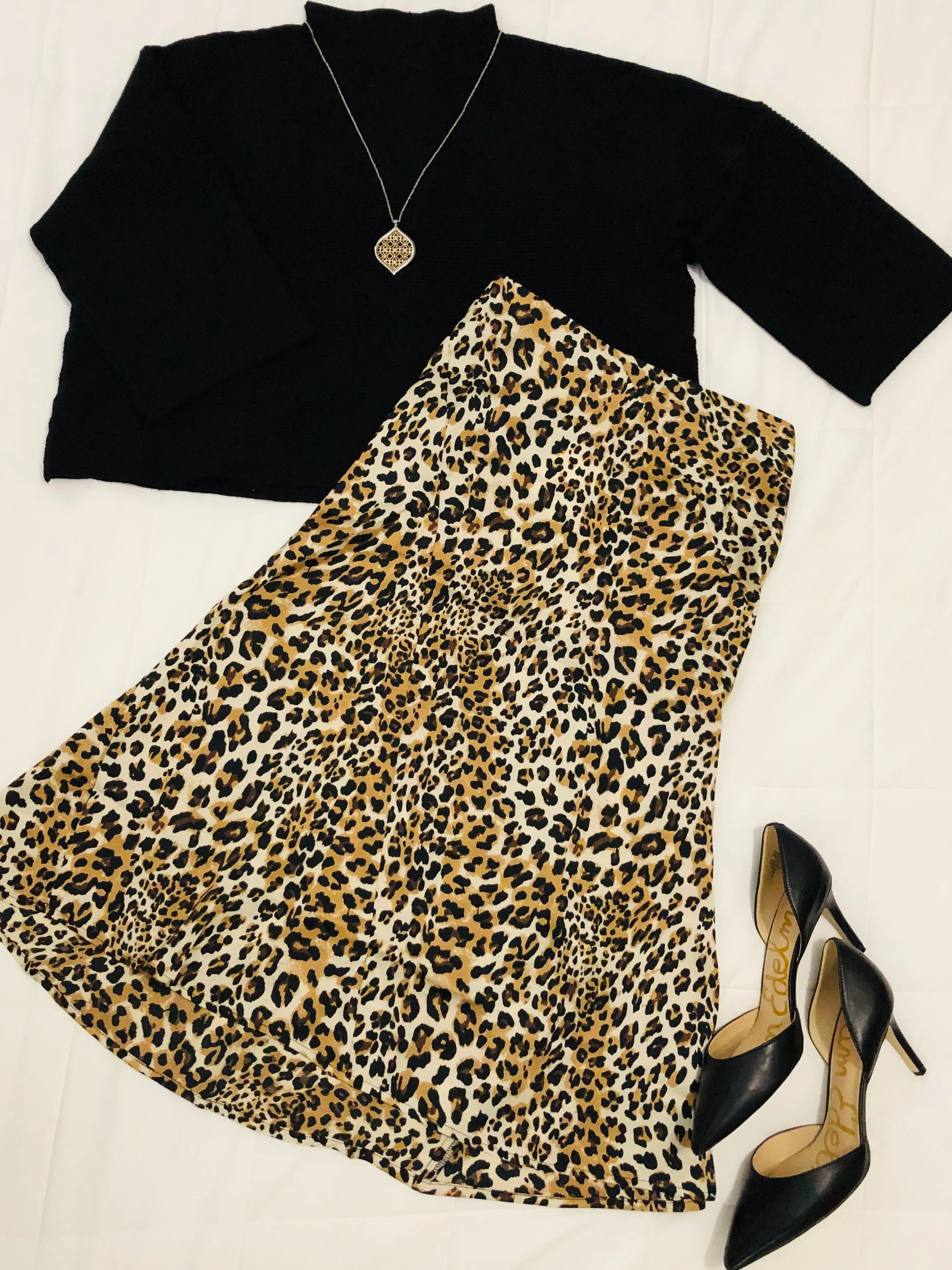 Leopard Print Skirt
