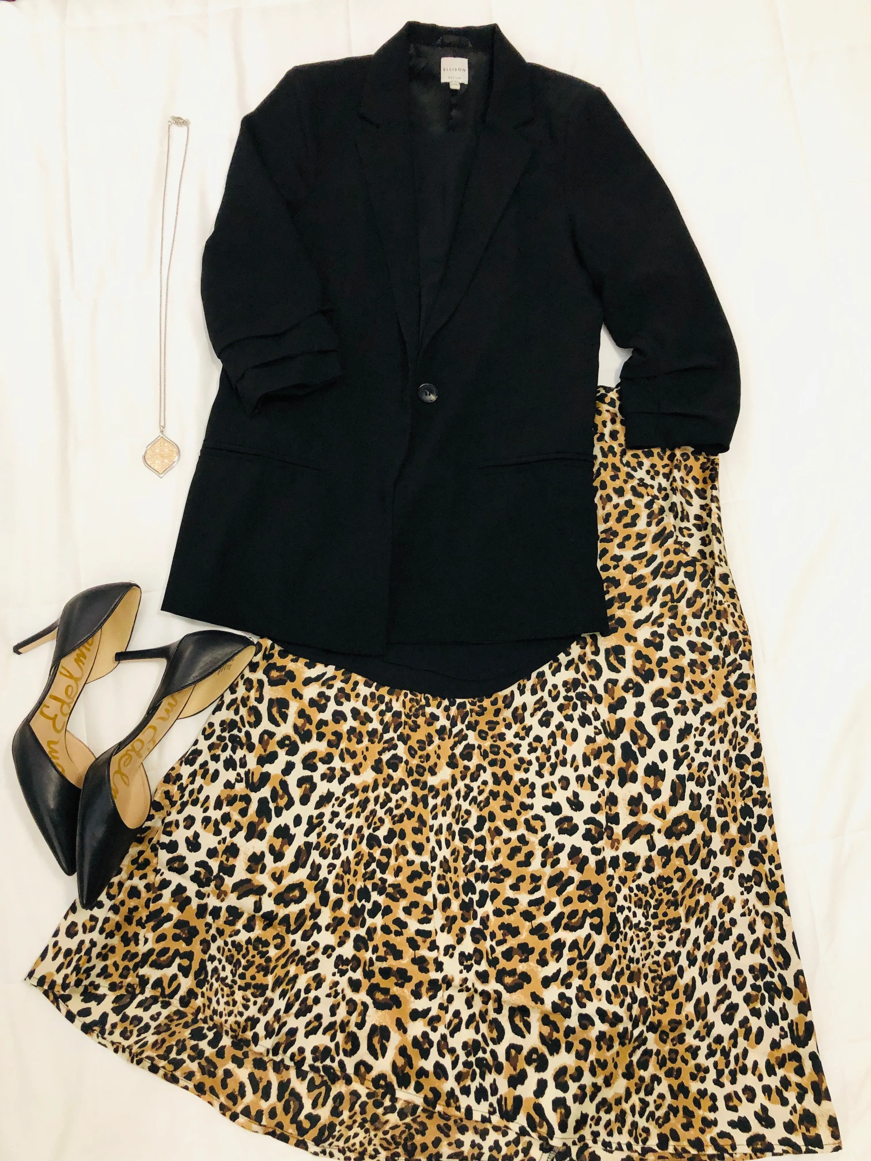 Leopard Print Skirt