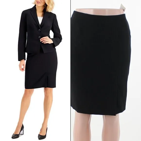Le Suit Pencil Skirt in Black