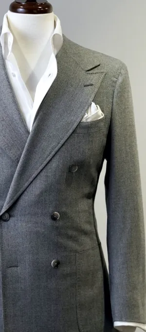 Light Grey Flannel Jacket