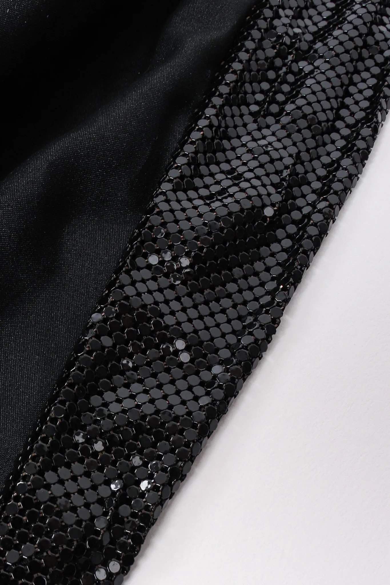 Liquid Metal Mesh Maxi Skirt
