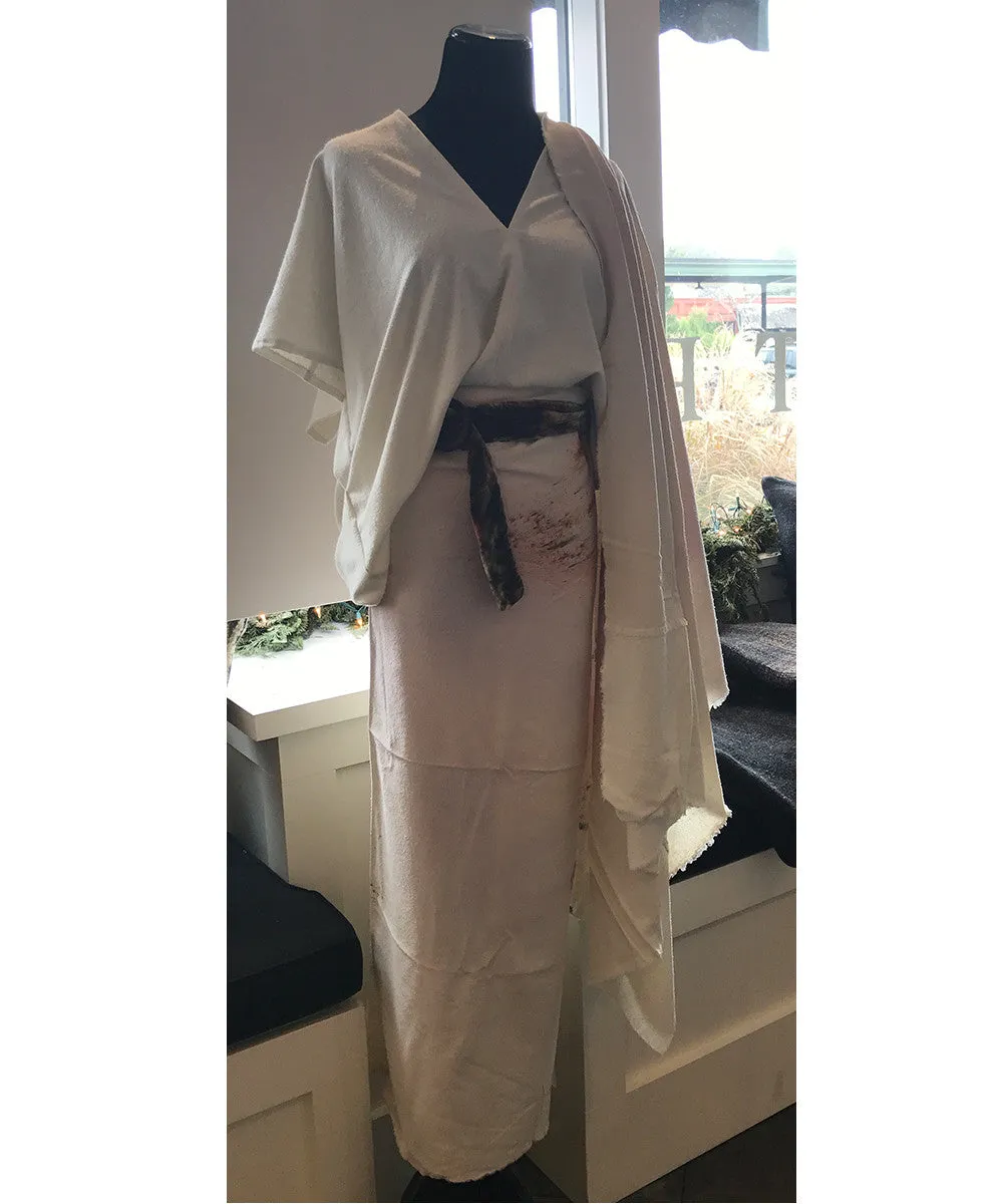 Louna Top in Ivory Silk Noil
