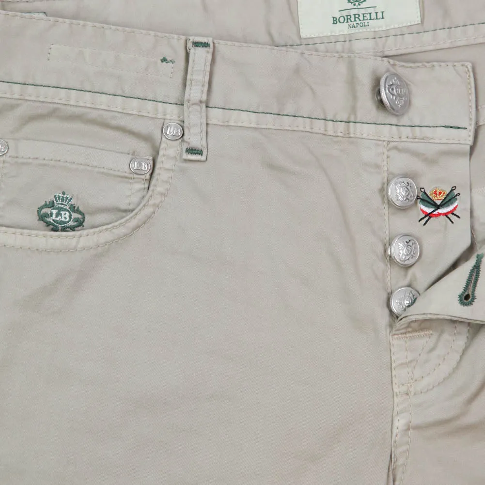 Luigi Borrelli Beige Pants - 34 US / 50 EU