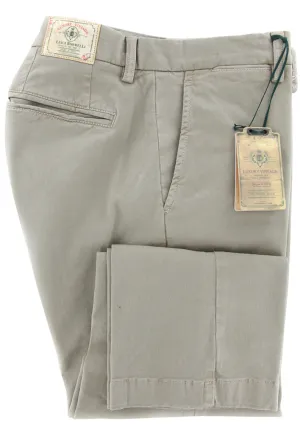 Luigi Borrelli Beige Pants – Size: 38 US / 54 EU