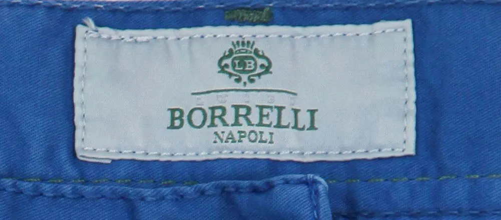 Luigi Borrelli Blue Pants - 31 US / 47 EU