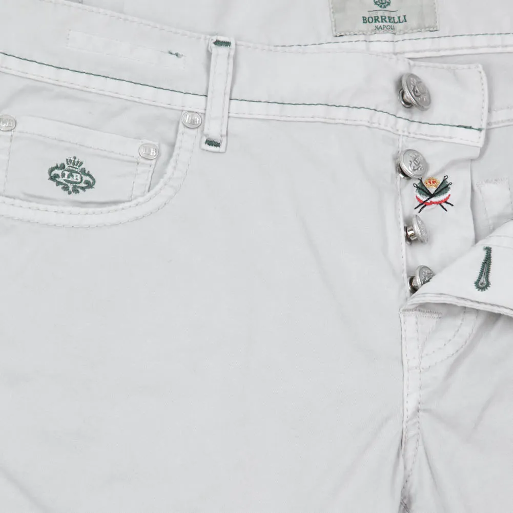 Luigi Borrelli Light Gray Pants - 35 US / 51 EU