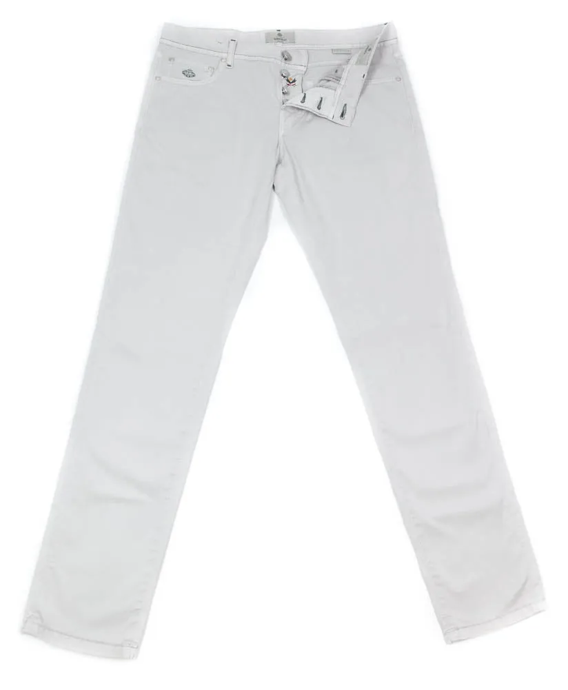 Luigi Borrelli Light Gray Pants - 35 US / 51 EU