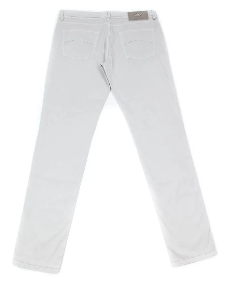 Luigi Borrelli Light Gray Pants - 35 US / 51 EU