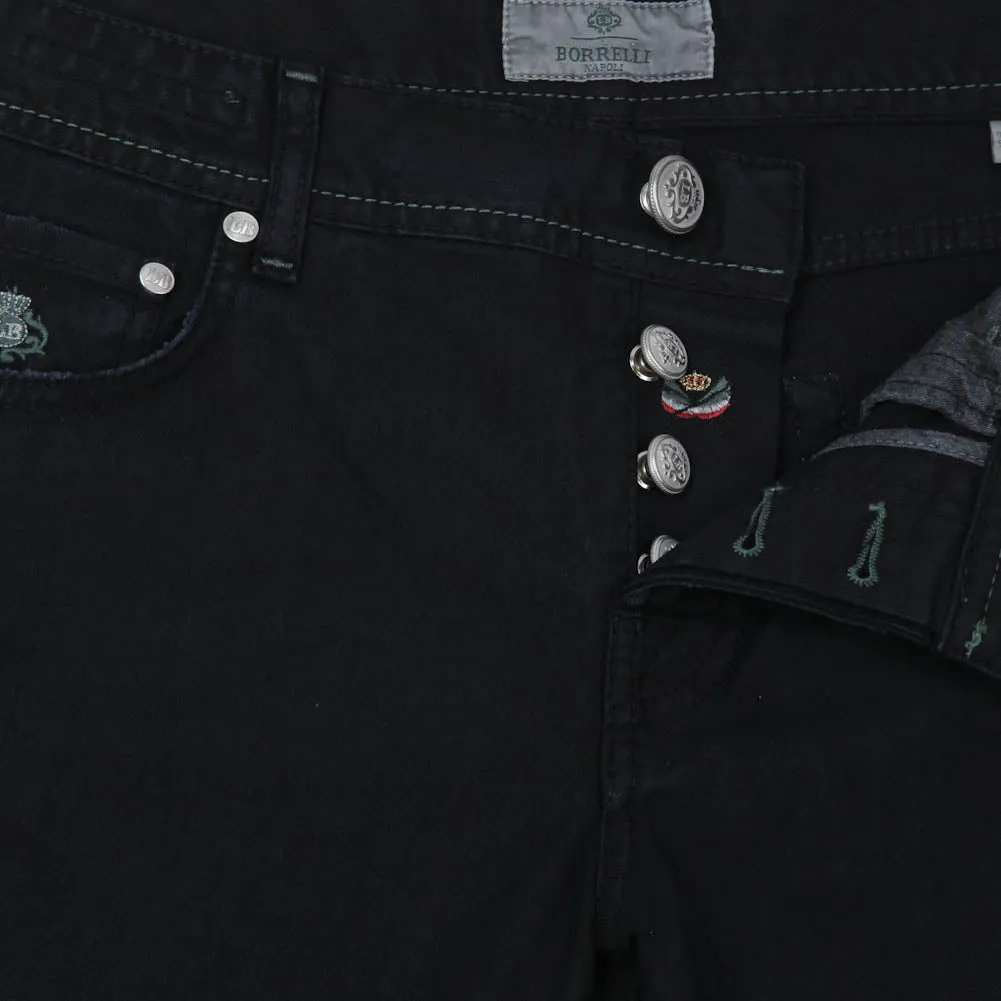 Luigi Borrelli Midnight Navy Blue Pants - 42 US / 58 EU