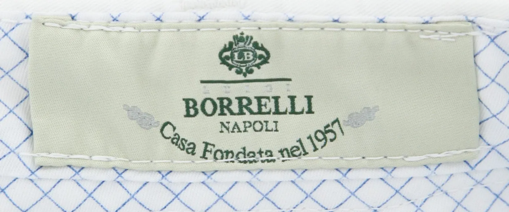 Luigi Borrelli White Pants