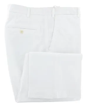 Luigi Borrelli White Pants