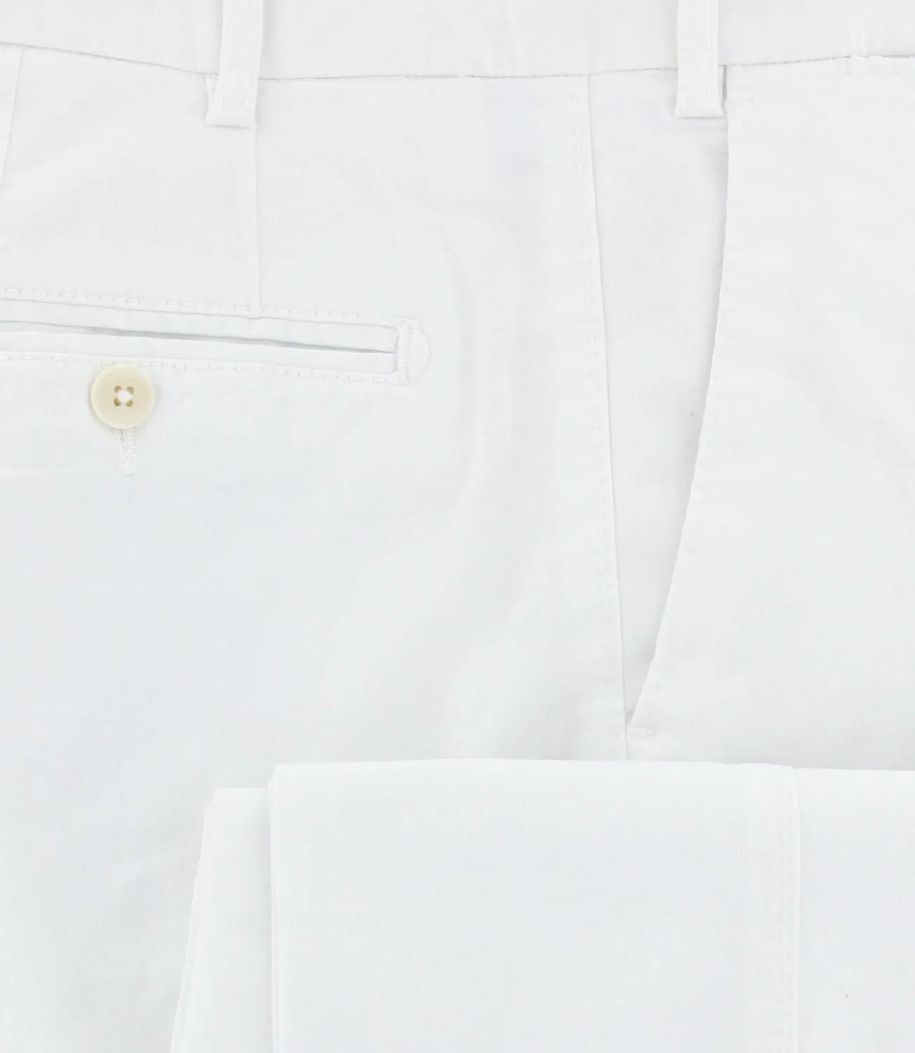 Luigi Borrelli White Pants