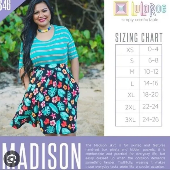 LULAROE German Shepherd Madison DOG SKIRT