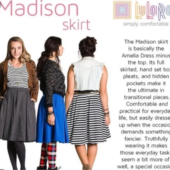 LULAROE German Shepherd Madison DOG SKIRT