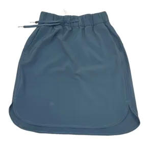 Lululemon On The Fly Skirt *21&quot;Sea Steel size 4