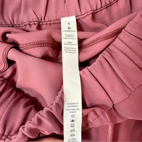 Lululemon On The Fly Skirt Woven, Misty Merlot